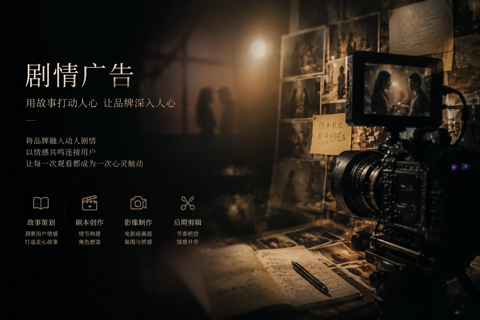 剧情广告概念视觉